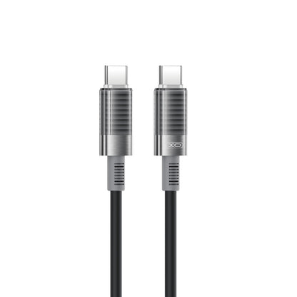 USB-C Daten- und Ladekabel - USB-C XO Design NB-Q282B, 60W, 1m, Schwarz