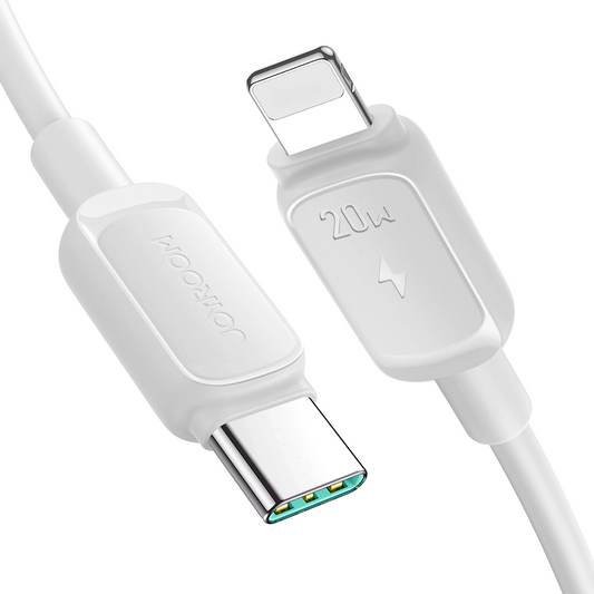 USB-C to Lightning Data and Charging Cable Joyroom S-A14, 30W, 1.2m, White