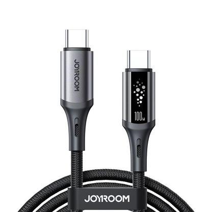 USB-C Daten- und Ladekabel - USB-C Joyroom S-A60 StarTalk, 100W, 1,2m, Schwarz