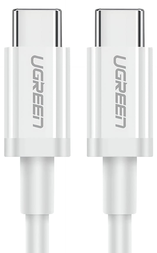 USB-C Daten- und Ladekabel - USB-C UGREEN US264, 60W, 0.5m, Weiß