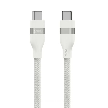 Daten- und Ladekabel USB-C - USB-C Anker, 240W, 0.9m, Weiß A82E2H21