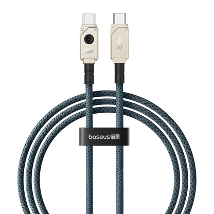 USB-C Data and Charging Cable - USB-C Baseus Unbreakable, 100W, 2m, White P10355800221-01