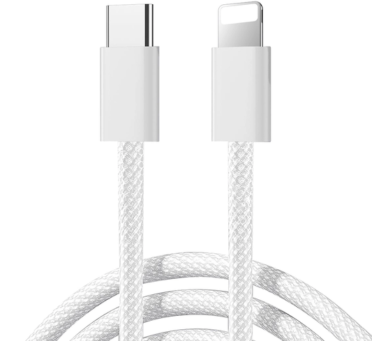 USB-C - Lightning Lade- und Datenkabel Joyroom S-A45, 30W, 1m, Weiß