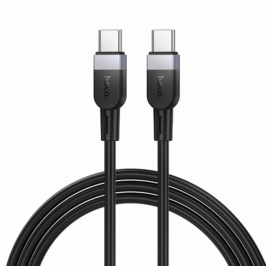 USB-C Daten- und Ladekabel - USB-C HOCO X109, 60W, 1m, Schwarz