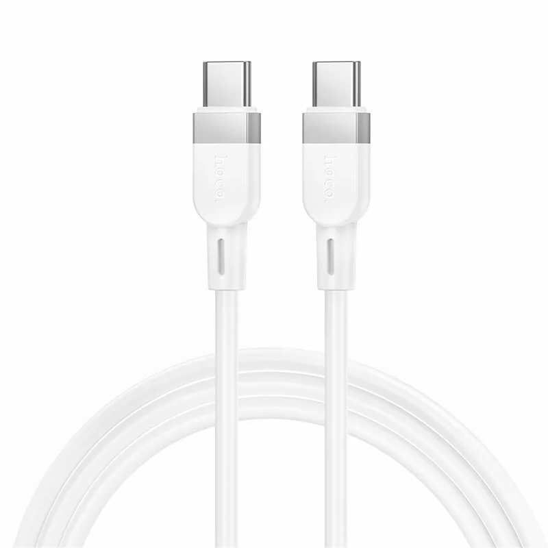 USB-C Daten- und Ladekabel - USB-C HOCO X109, 60W, 1m, Weiß