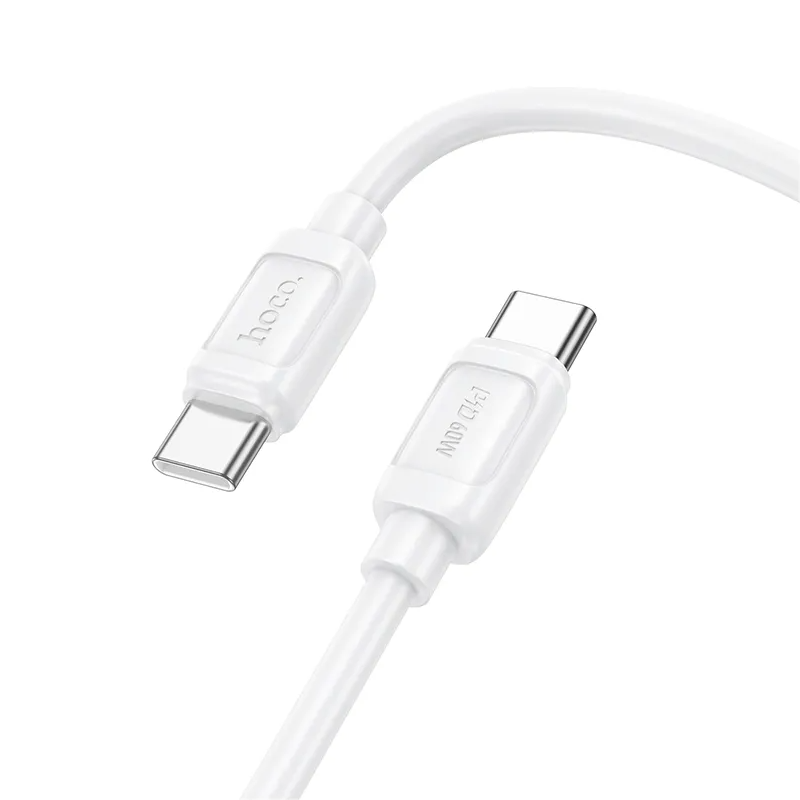 Daten- und Ladekabel USB-C - USB-C HOCO X115, 240W, 1m, Weiß