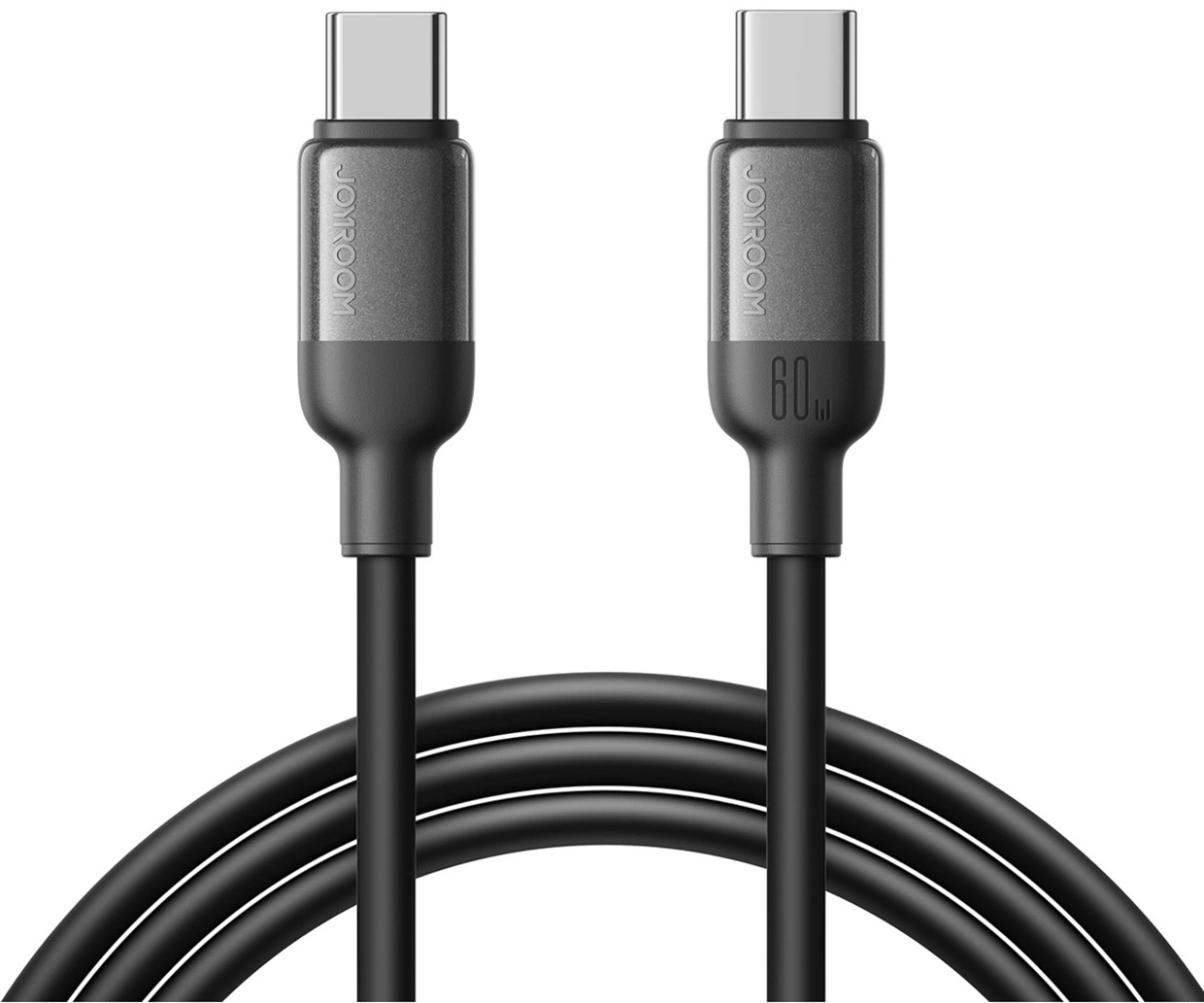 Daten- und Ladekabel USB-C - USB-C Joyroom S-A62 Lively, 60W, 1,2m, Schwarz