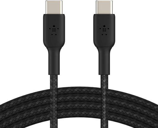 Daten- und Ladekabel USB-C - USB-C Belkin BoostCharge Pro, 60W, 2m, Schwarz CAB004bt2MBK