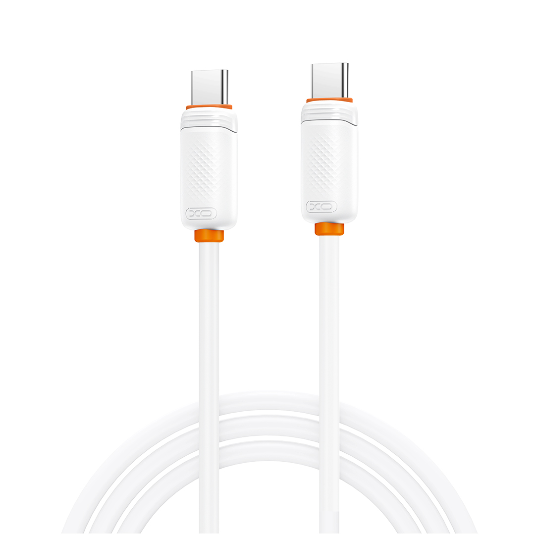 Daten- und Ladekabel USB-C - USB-C XO Design NB-Q298, 240W, 1m, Weiß