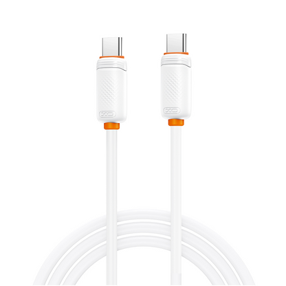 Daten- und Ladekabel USB-C - USB-C XO Design NB-Q298, 240W, 1m, Weiß
