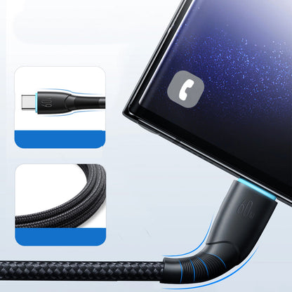 USB-C Daten- und Ladekabel - USB-C Joyroom S-A32, 60W, 1m, Schwarz