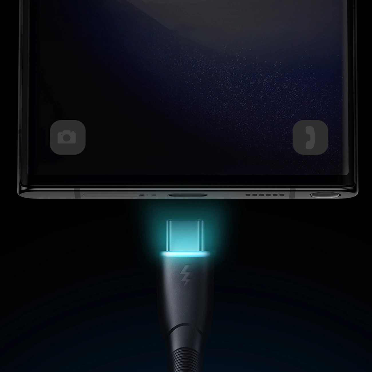 Daten- und Ladekabel USB-A - USB-C Joyroom S-A32, 18W, 1m, Schwarz