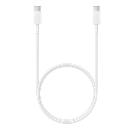 Data and Charging Cable USB-C - USB-C Samsung EP-DA705, 25W, 1m, White EP-DA705BWEGWW