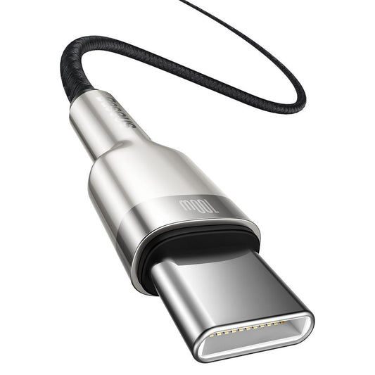 USB-C Daten- und Ladekabel - USB-C Baseus Cafule, 100W, 2m, Schwarz CATJK-D01