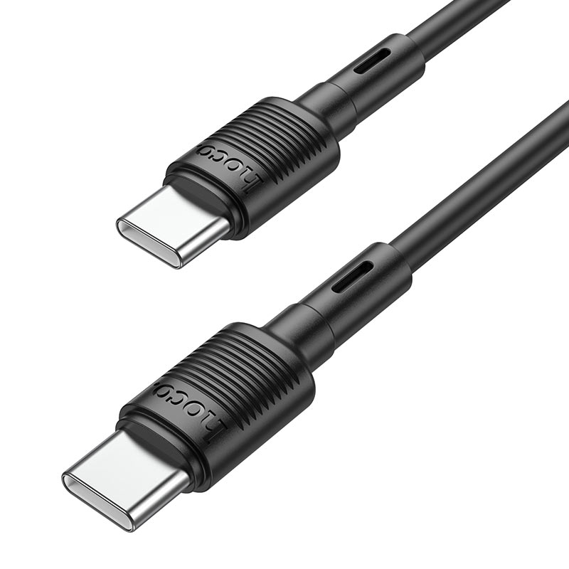 USB-C Data and Charging Cable - USB-C HOCO X83 Victory, 60W, 1m, Black