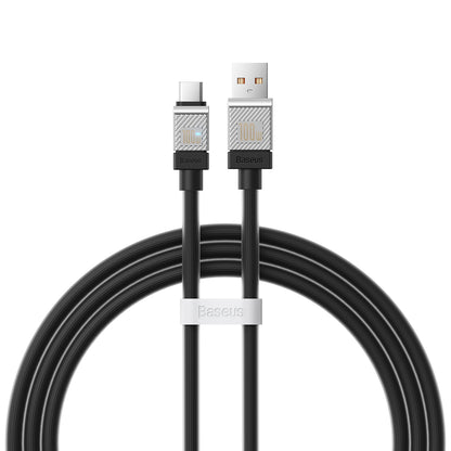 USB-A - USB-C Daten- und Ladekabel Baseus CoolPlay, 100W, 2m, Schwarz CAKW000701