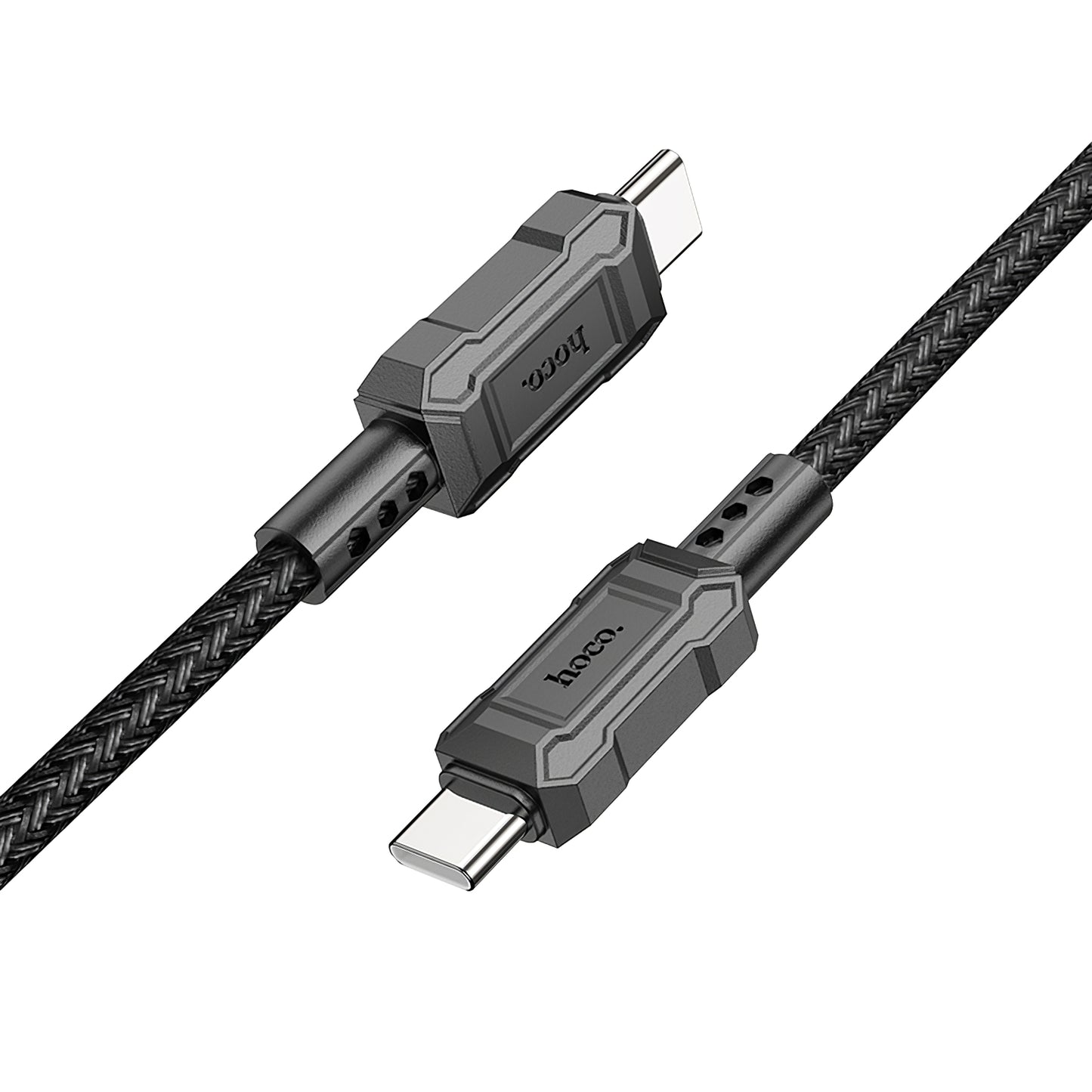 Daten- und Ladekabel USB-C - USB-C HOCO Leader X94, 60 W, 1 m, Schwarz