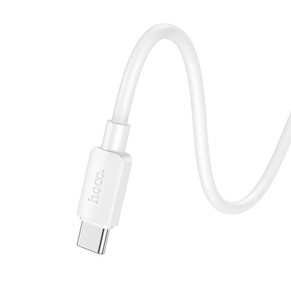 Daten- und Ladekabel USB-A - USB-C HOCO X96, 27W, 1m, Weiß