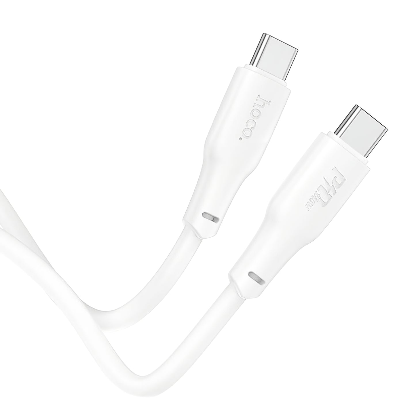 Daten- und Ladekabel USB-C - USB-C HOCO X93, 240 W, 2 m, Weiß