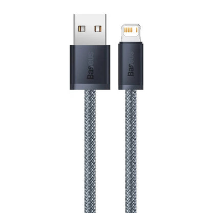 USB-A - Lightning Data and Charging Cable Baseus Dynamic Series, 18W, 1m, Grey 