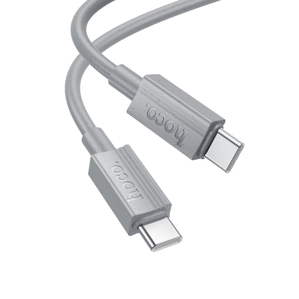 USB-C Daten- und Ladekabel - USB-C HOCO X107, 60W, 1m, Grau