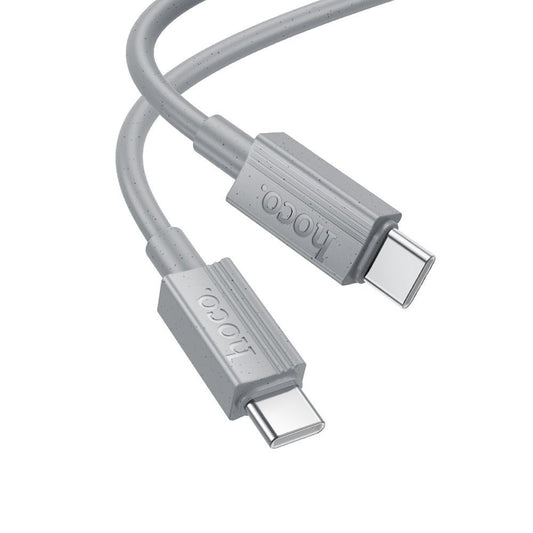 USB-C Daten- und Ladekabel - USB-C HOCO X107, 60W, 1m, Grau