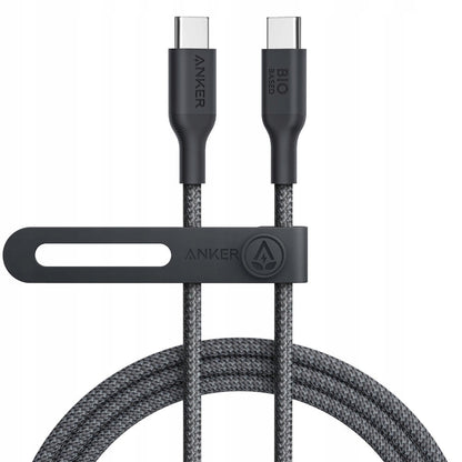 Daten- und Ladekabel USB-C - USB-C Anker 544, 140 W, 1,8 m, Schwarz A80F6H11