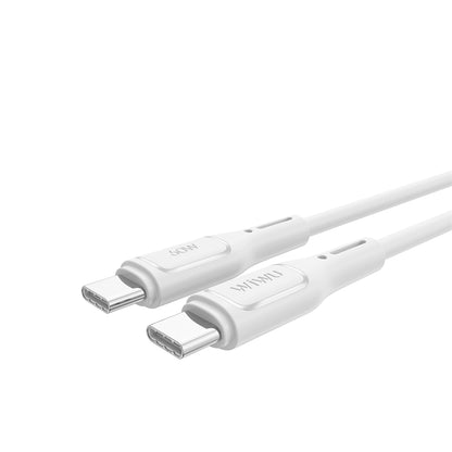 USB-C Data and Charging Cable - USB-C WiWu Wi-C043E Starlink, 60W, 1m, White