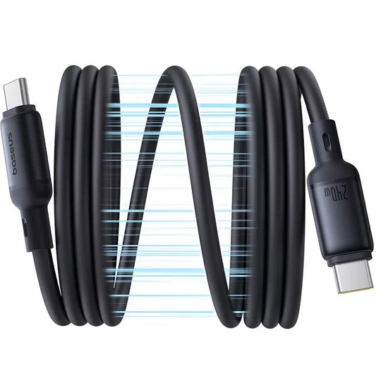 USB-C Daten- und Ladekabel - USB-C Baseus PicoGo, 240W, 1m, Schwarz P10376800121-00