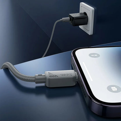 Daten- und Ladekabel USB-C - Lightning HOCO X113, 27W, 1m, Grau