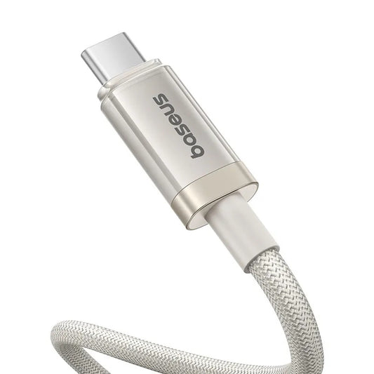 USB-C Daten- und Ladekabel - USB-C Baseus Titanium, 100W, 1m, Silber P10378100G21-00