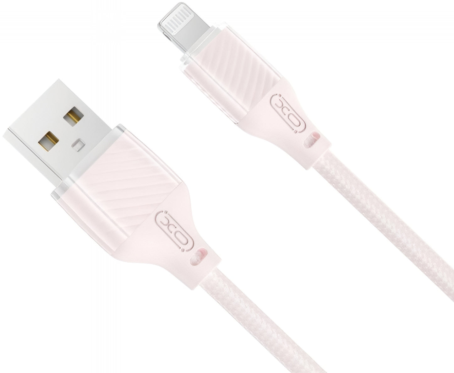 USB-A - Lightning Daten- und Ladekabel XO Design NB291, 18W, 1m, Rosa