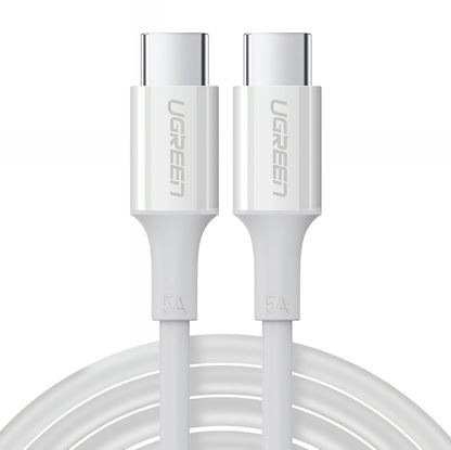 USB-C zu USB-C Daten- und Ladekabel UGREEN US300, 100W, 2m, Weiß