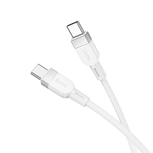 USB-C Daten- und Ladekabel - USB-C HOCO X109, 60W, 1m, Weiß