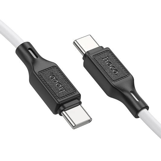 Daten- und Ladekabel USB-C - USB-C HOCO X90, 60W, 1m, Weiß