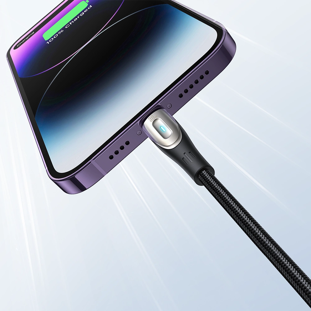 Daten- und Ladekabel USB-A - Lightning Joyroom SA31-AL3, 18W, 1,2m, Schwarz