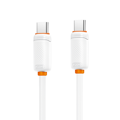 Daten- und Ladekabel USB-C - USB-C XO Design NB-Q298, 240W, 1m, Weiß