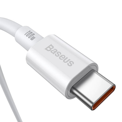 Daten- und Ladekabel USB-C - USB-C Baseus Superior Series, 100 W, 2 m, Weiß CATYS-C02