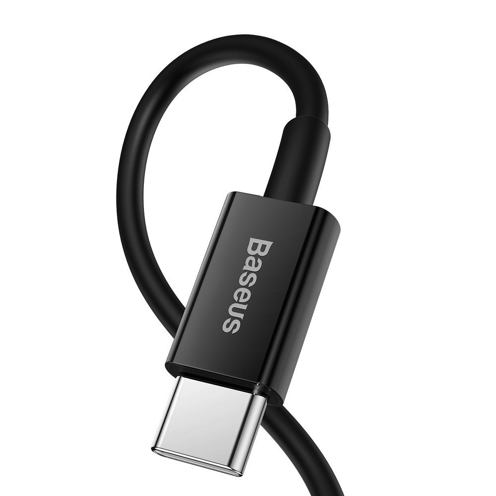 Daten- und Ladekabel USB-C – Lightning Baseus Superior Series, 20 W, 1 m, Schwarz CATLYS-A01