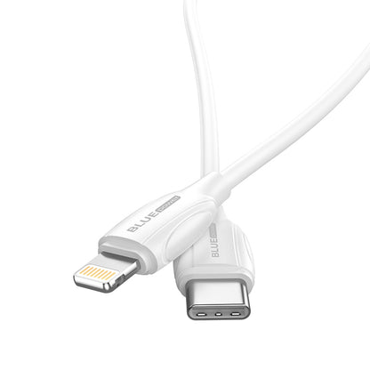 USB-C-Daten- und Ladekabel – Lightning BLUE Power B2BX19, 18 W, 2 m, Weiß