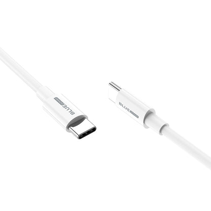 Daten- und Ladekabel USB-C – USB-C BLUE Power BBX44, 100 W, 1 m, Weiß