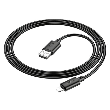 Daten- und Ladekabel USB-A - Lightning HOCO X88, 18W, 1m, Schwarz 
