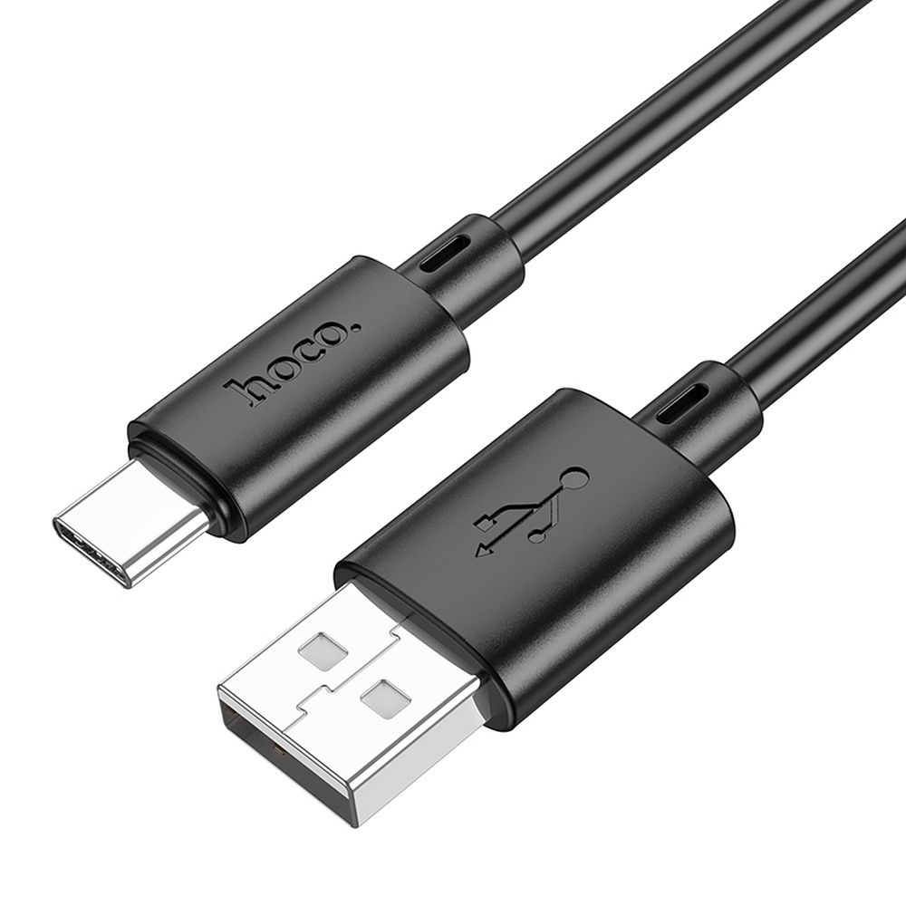 Daten- und Ladekabel USB-A - USB-C HOCO X88, 18 W, 1 m, Schwarz