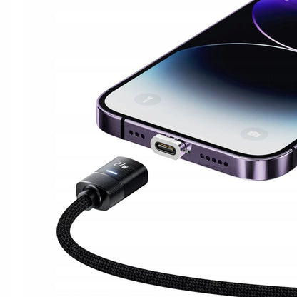 Daten- und Ladekabel USB-C – Lightning / USB-C Tech-Protect Ultraboost Magnetic, 27 W, 2 m, Schwarz