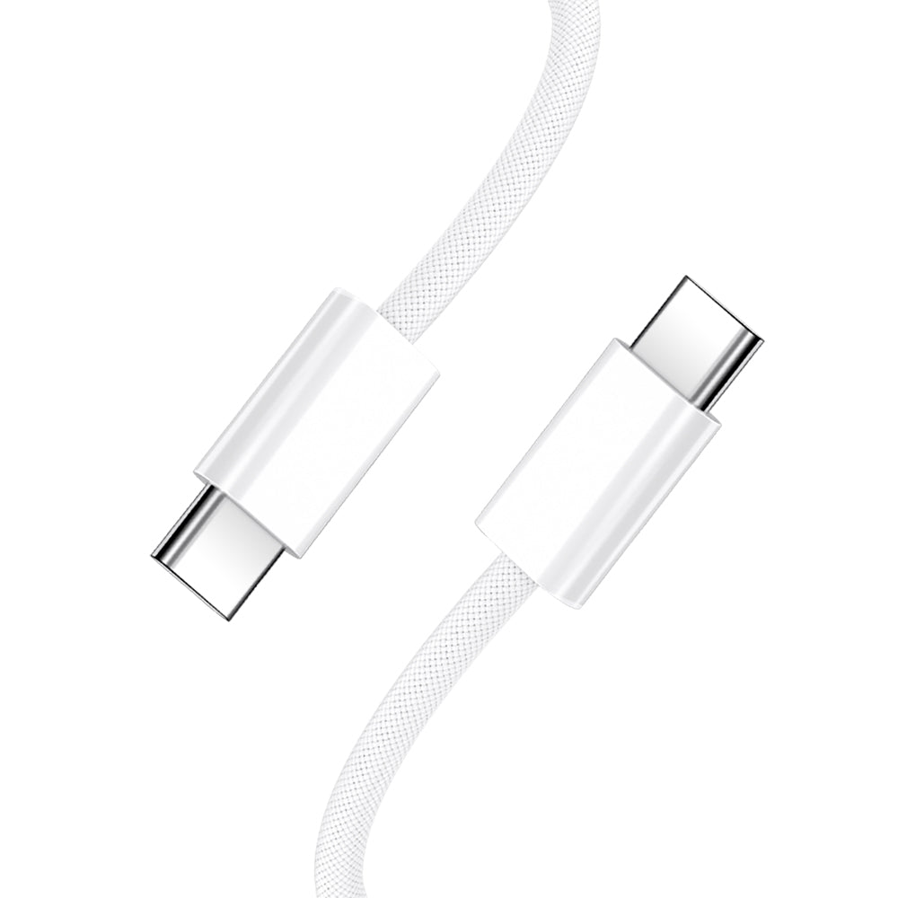 USB-C Daten- und Ladekabel - USB-C BWOO BO-X284, 60W, 1m, Weiß