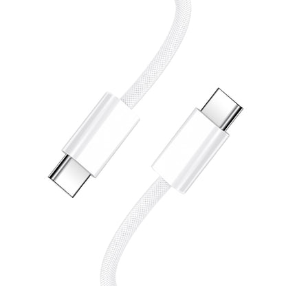 USB-C Daten- und Ladekabel - USB-C BWOO BO-X284, 60W, 1m, Weiß