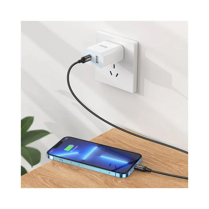 USB-C to Lightning Data and Charging Cable HOCO X89, 27W, 2m, Black