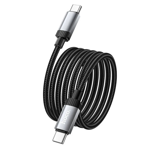 USB-C Daten- und Ladekabel - USB-C HOCO X117, 60W, 1m, Schwarz