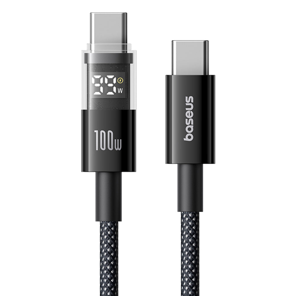 USB-C Daten- und Ladekabel - USB-C Baseus Display 2, 100W, 1m, Schwarz P10382702121-00