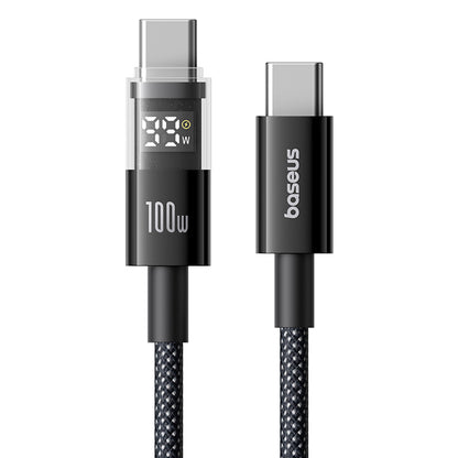 USB-C Daten- und Ladekabel - USB-C Baseus Display 2, 100W, 1m, Schwarz P10382702121-00